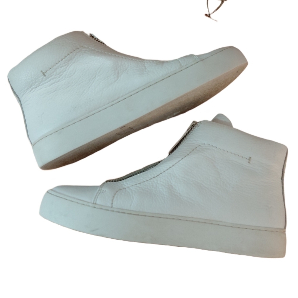 Frye Lena Women's White High-Top Sneakers Size 7.5